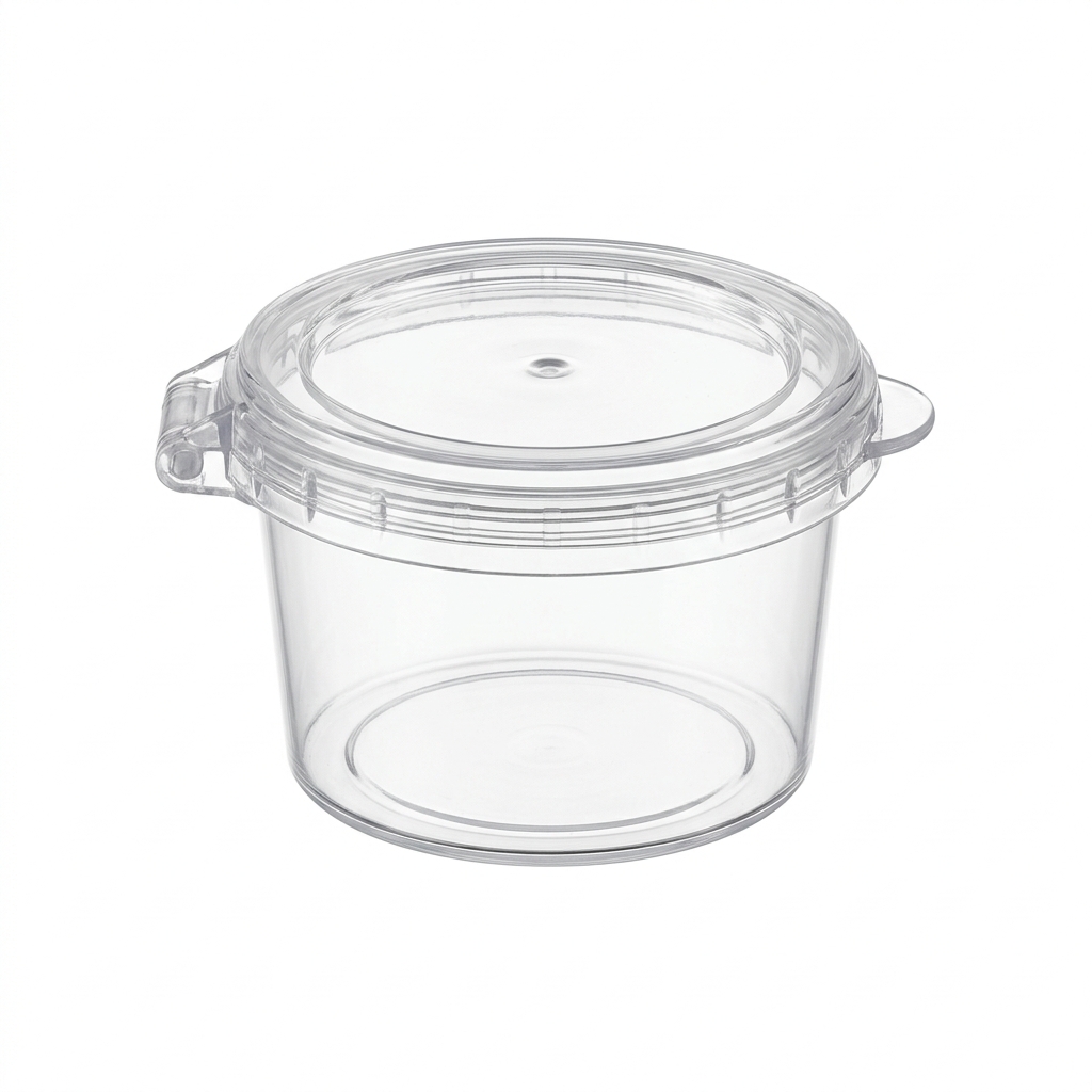 PLASTIC SAUCE/FOOD CONTAINERS