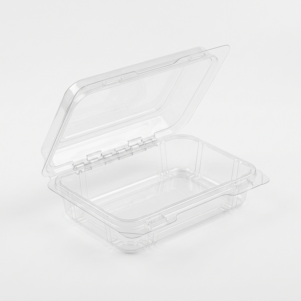 PLASTIC HINGED CONTAINERS