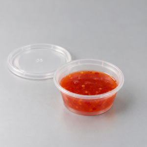Satco Sauce Container With Sepreate Lid