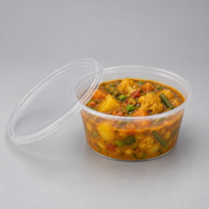 ROUND MICROVABLE DELIPOT WITH LID