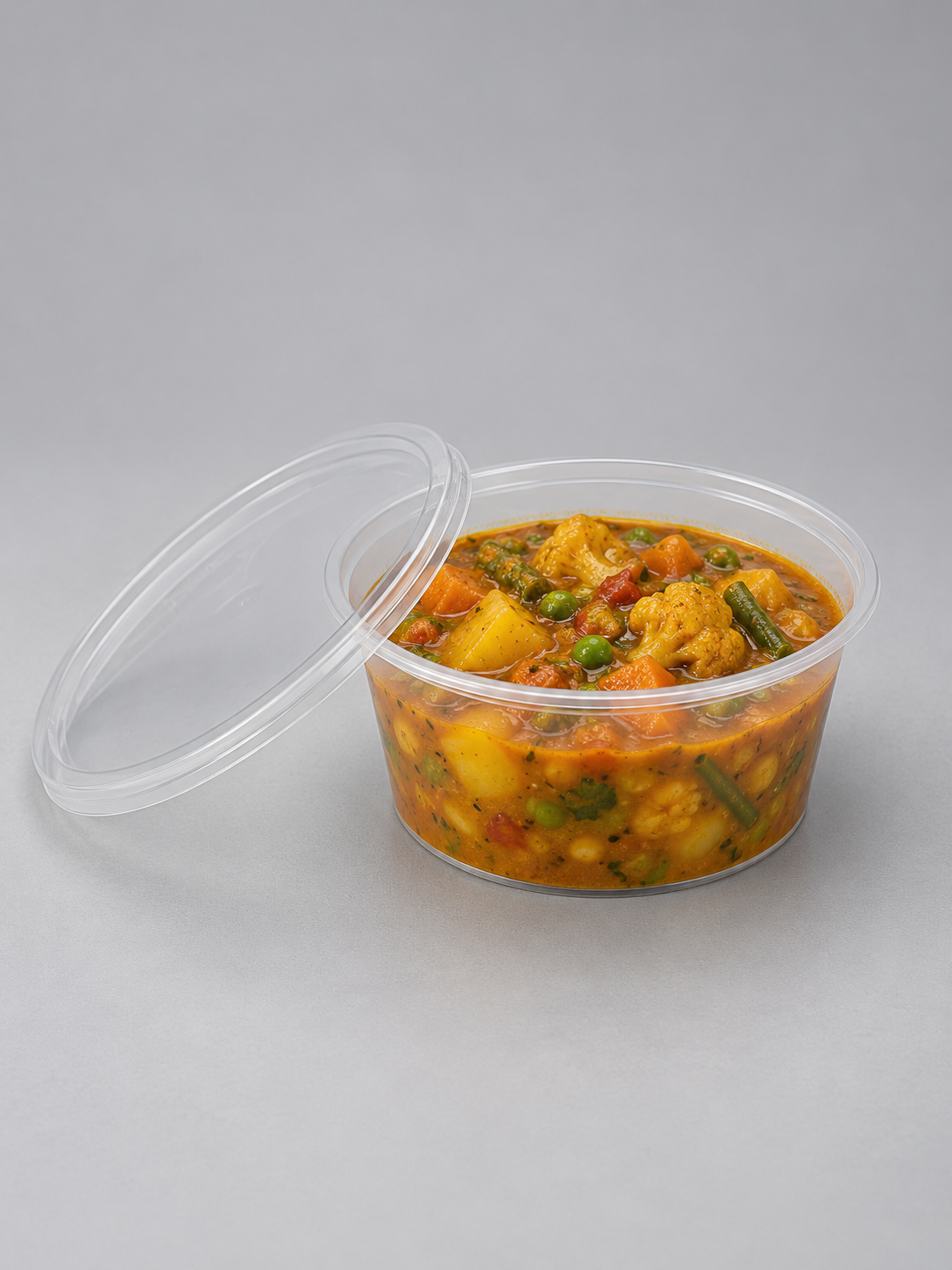 ROUND MICROVABLE DELIPOT WITH LID