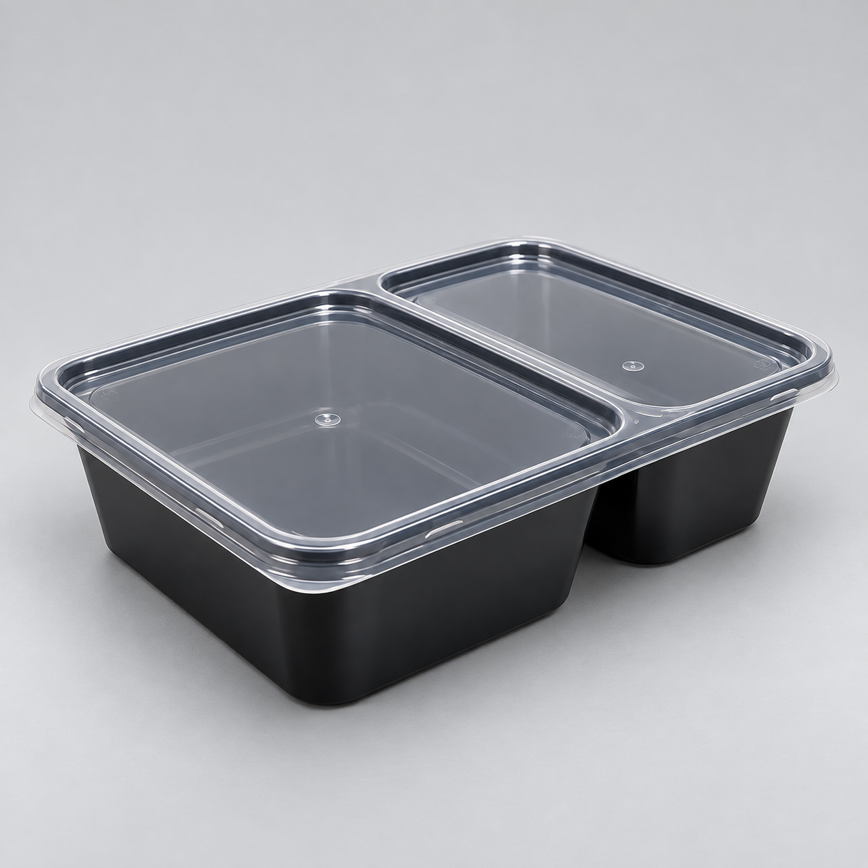 RECTANGULAR BLACK MICROWABLE CONTAINER WITH LID - Image 10