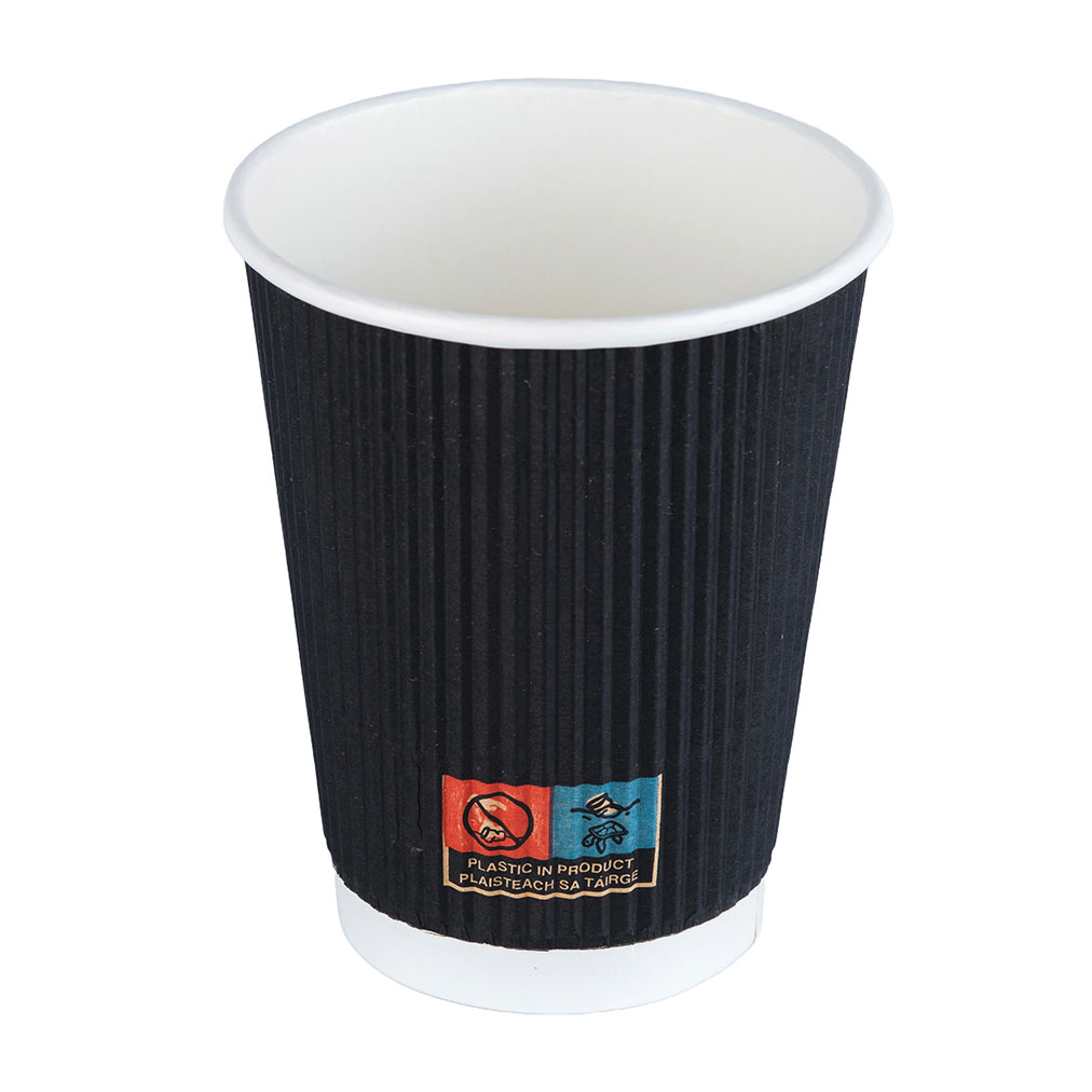 Black Ripple Tea/ Coffe Cup - Image 4