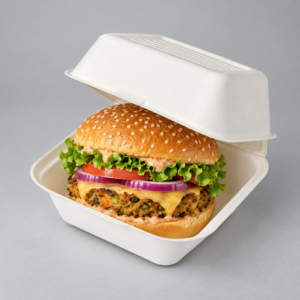 450ML BURGER CAMSHELLS 6X6X3'