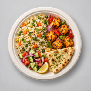 BAGASSE 9' DISPOSABLE PLATES