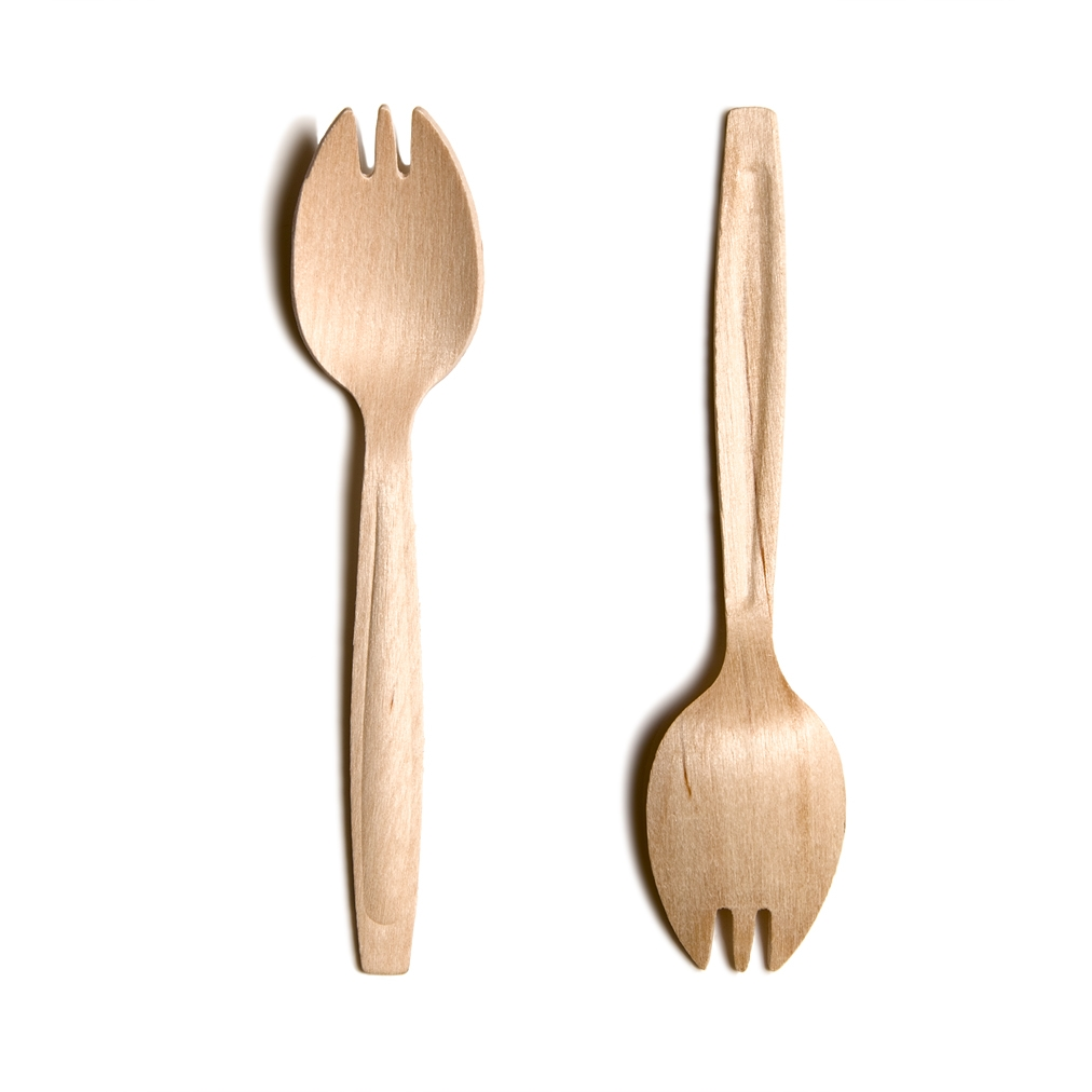 BIRCHWOOD WOODEN RECYCLABLE SPORK
