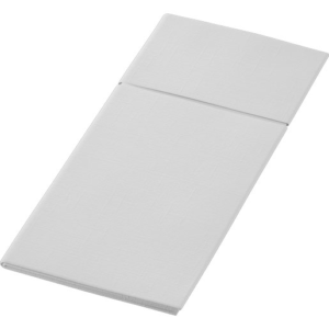 40X40 2PLY 8 FOLD WHITE AIRLAID POCKET NAPKIN