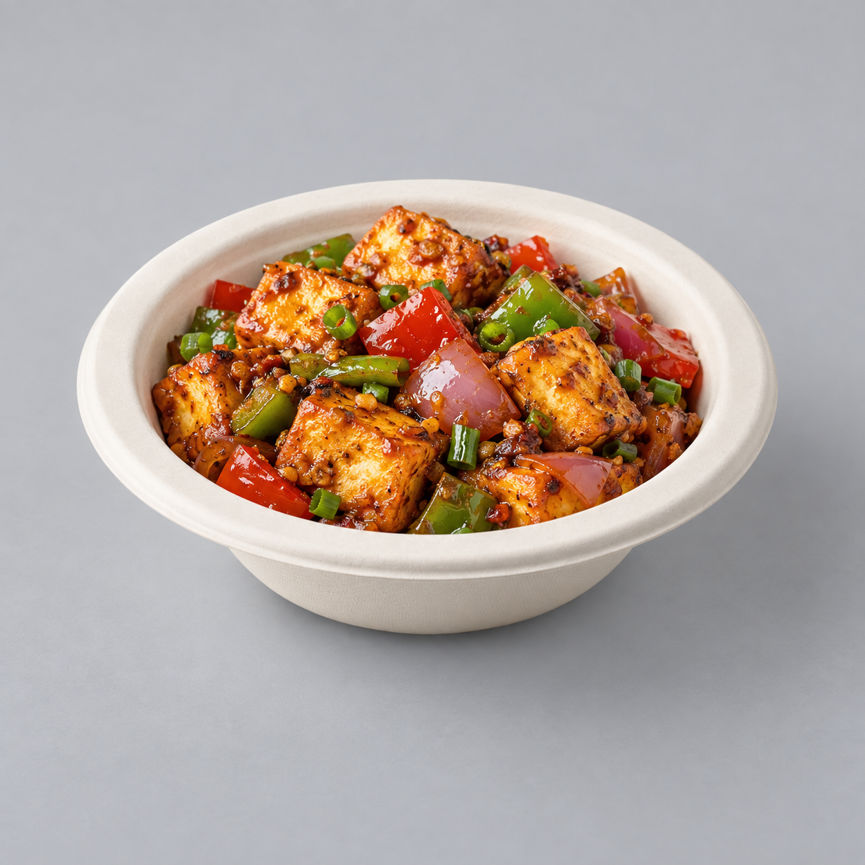 BAGASSE 12oz ROUND DISPOSABLE BOWL