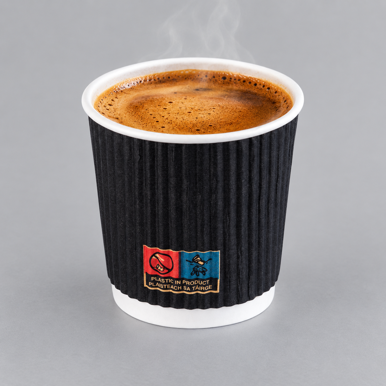 Black Ripple Tea/ Coffe Cup - Image 2