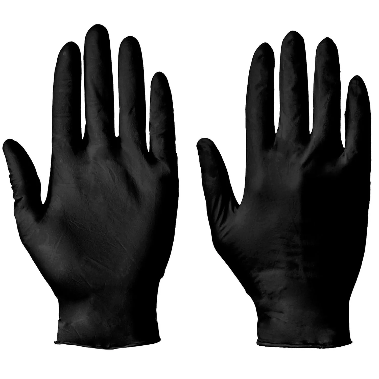 NITRIL POWDER FREE DISPOSABLE BLACK GLOVES