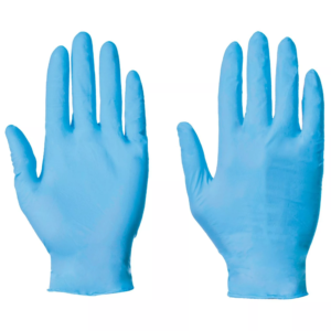 NITRIL POWDER FREE DISPOSABLE BLUE GLOVES