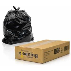 Heavy Duty Black Compactor Sack Bin Bag
