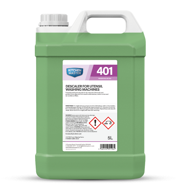 401-DESCALER FOR UTENSIL WASHING MACHINE