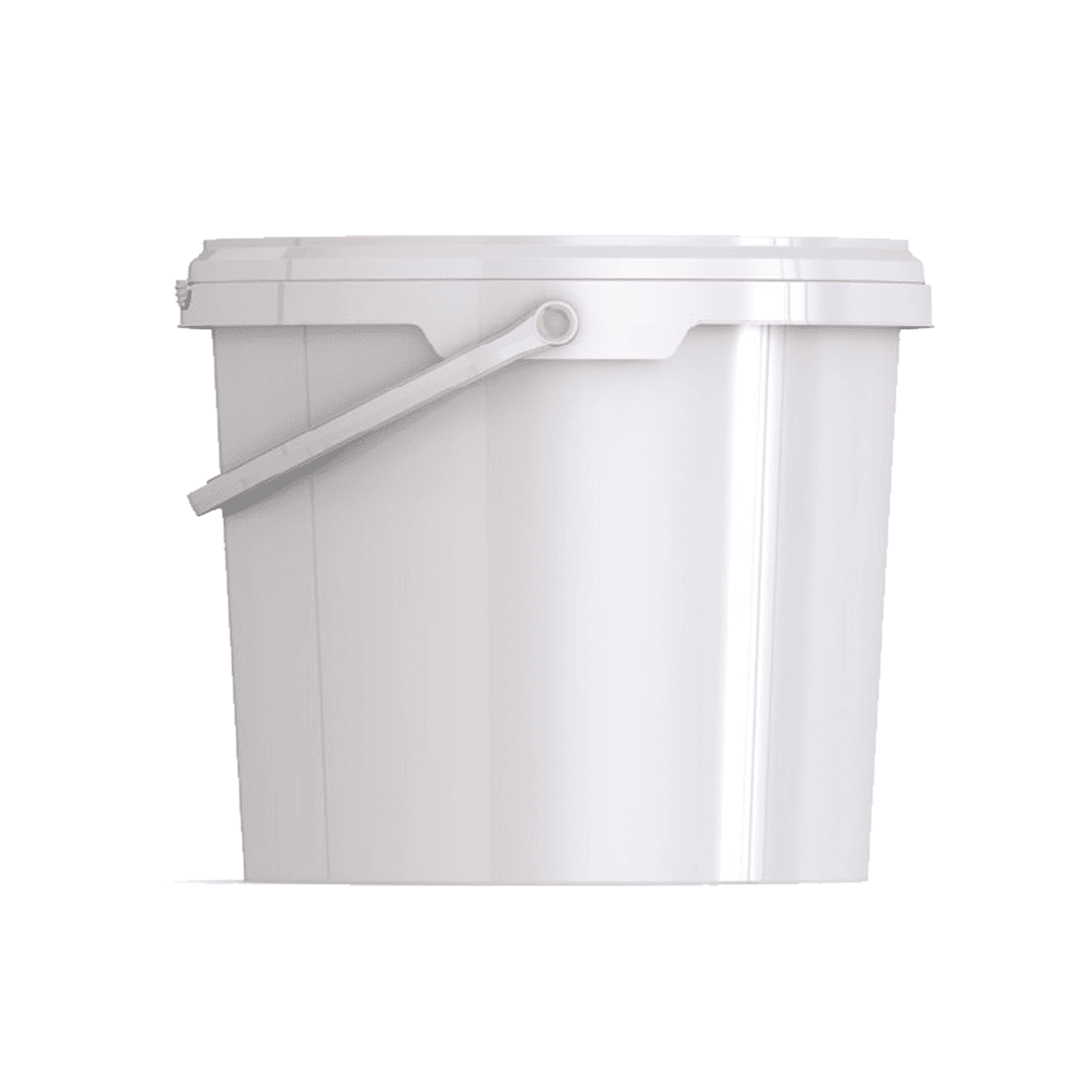 5.6L ROUND PLASTIC FOOD STORAGE BUCKETS WITH LID - Image 2