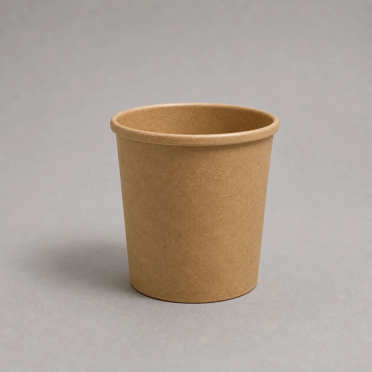 Kraft Heavy Duty Paper Soup Container - Image 2