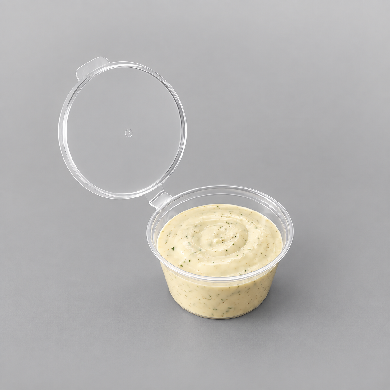 Hinge Sauce Container With Lid - Image 4