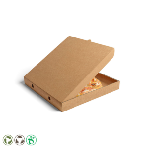 BROWN PIZZA BOXES SQURE