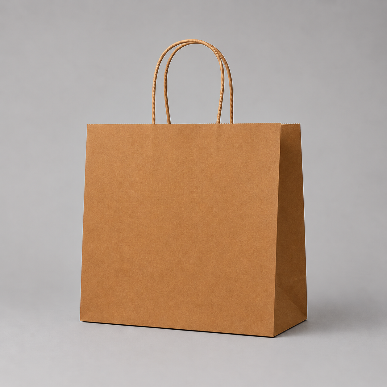 SOS PAPER BAG BROWN WITH TWISTED HANDLE XLARGE 320X210X320MM