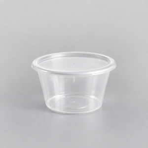 Heavy Duty Sauce Container With Separate Lid