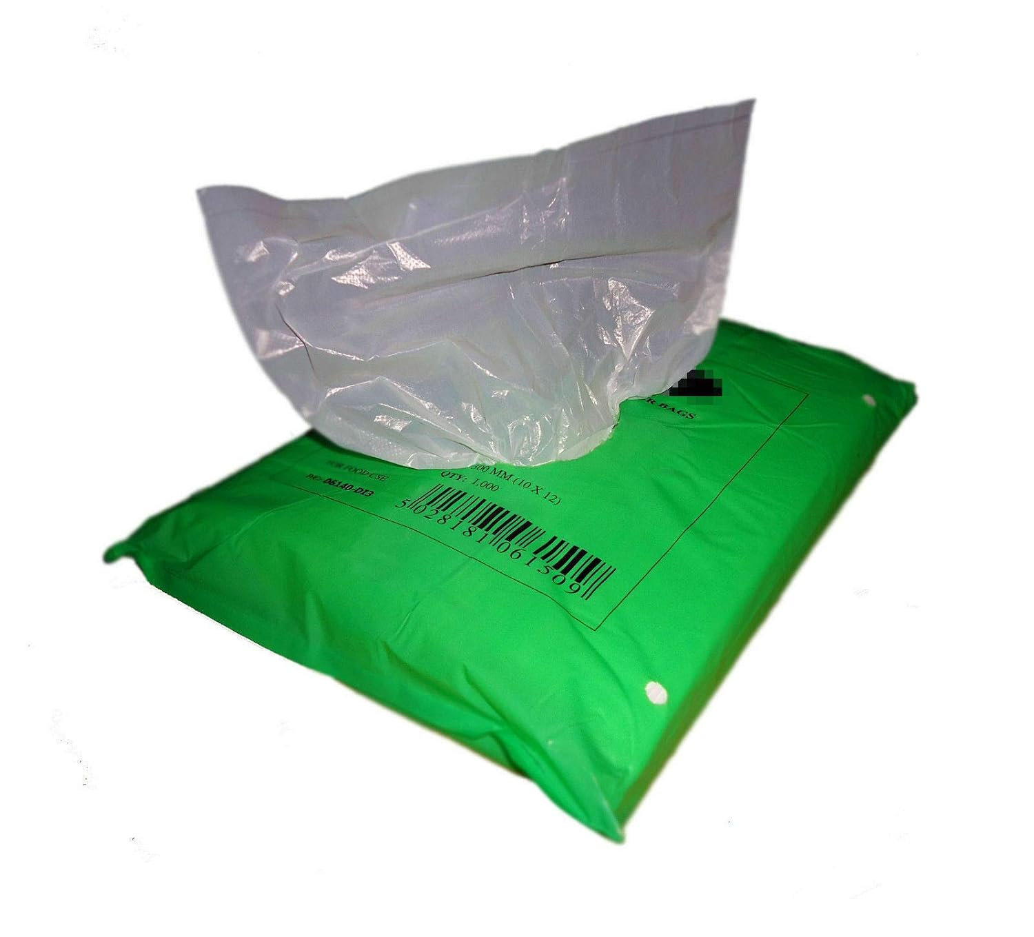 WHITE HDPE COUNTER BAG/ BUTCHERS BAG - Image 5