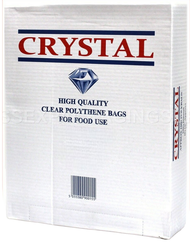 CRYSTLE CLEAR POLYTHENE BAG