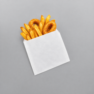 GREASPROOF WHITE PAPER BAG